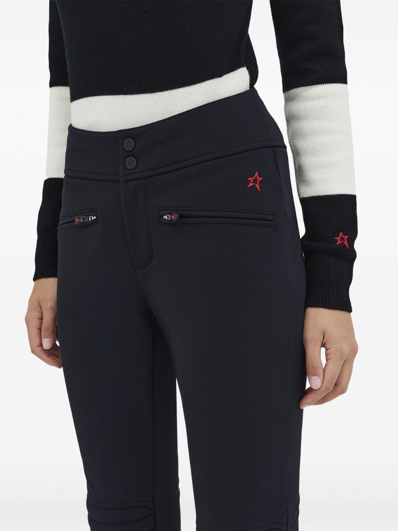 Black Aurora Flared Ski Trousers