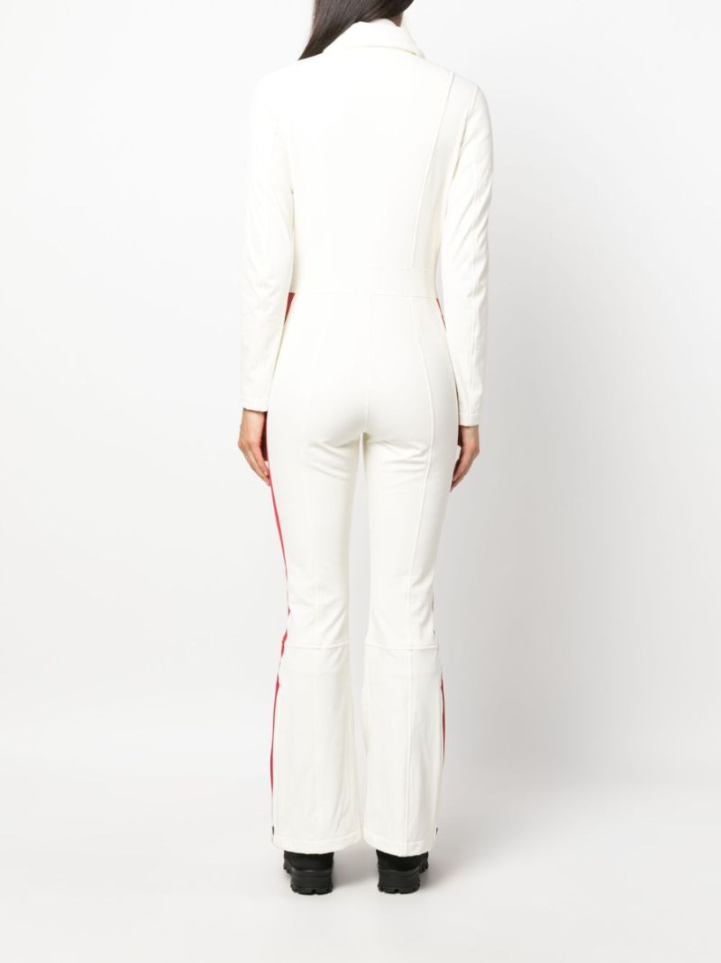 White Montana Flared Ski Suit