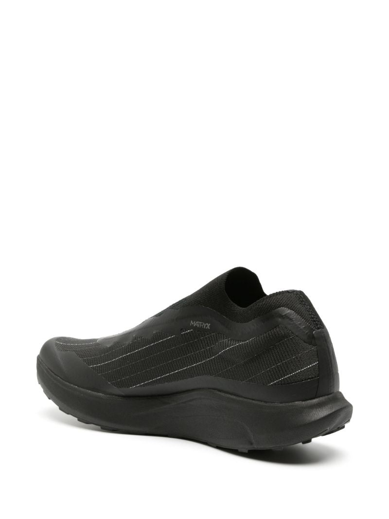 Black Pulsar Reflective Advanced Sneakers