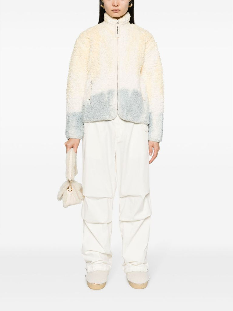 Neutral OmbrÃ_x0083_Â© Fleece Zipped Jacket