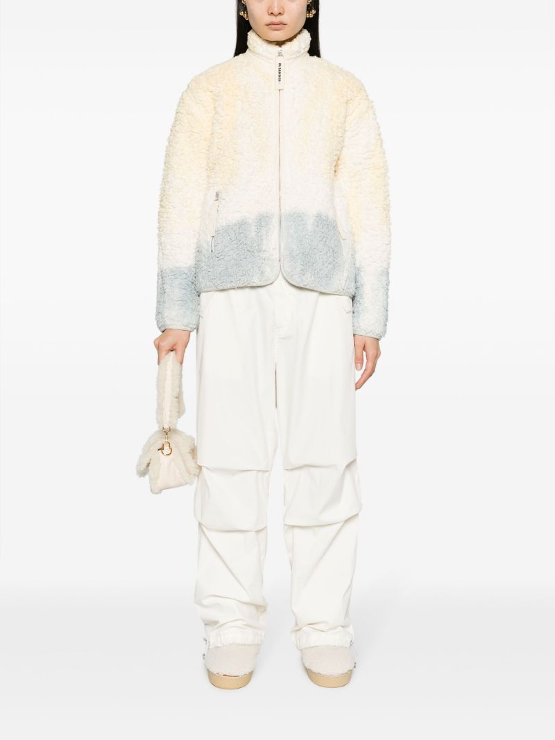 Neutral OmbrÃ_x0083_Â© Fleece Zipped Jacket