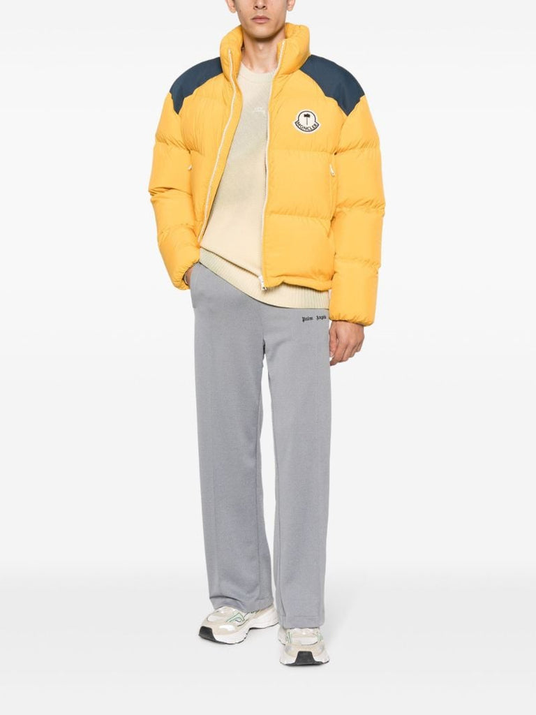X Palm Angels Yellow Down Jacket