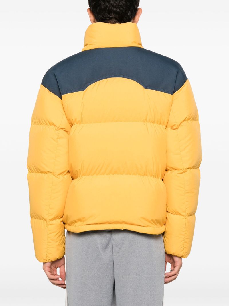 X Palm Angels Yellow Down Jacket