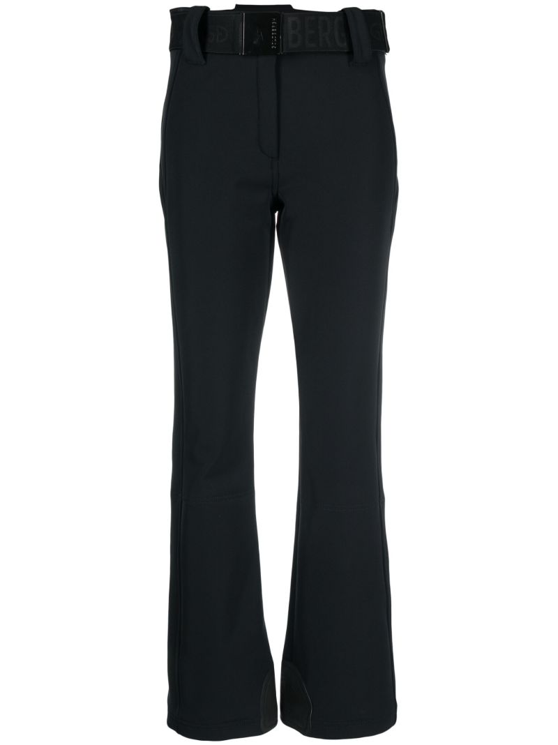 Black Pippa Straight-leg Ski Trousers