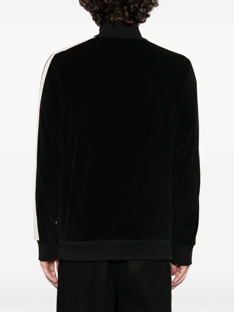 X Palm Angels Black Side-stripe Jacket