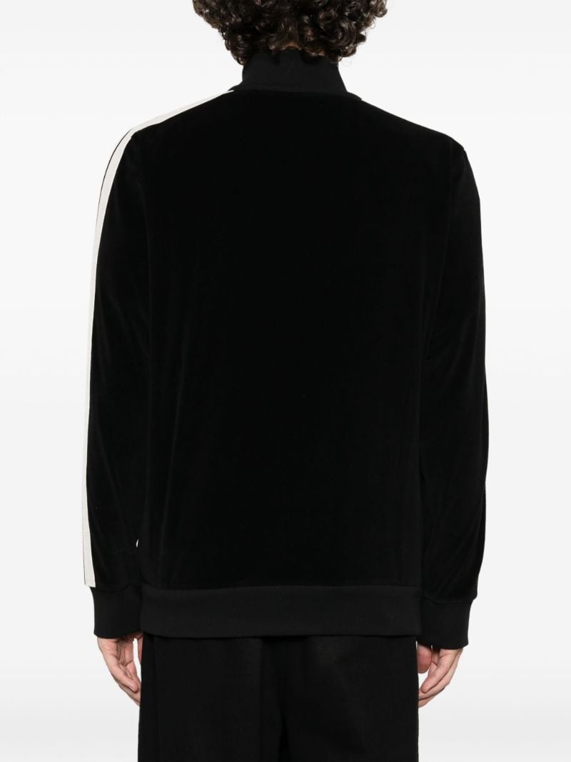 X Palm Angels Black Side-stripe Jacket