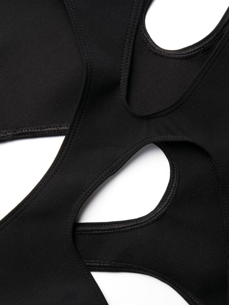 Cut-out Thong Swimsuit