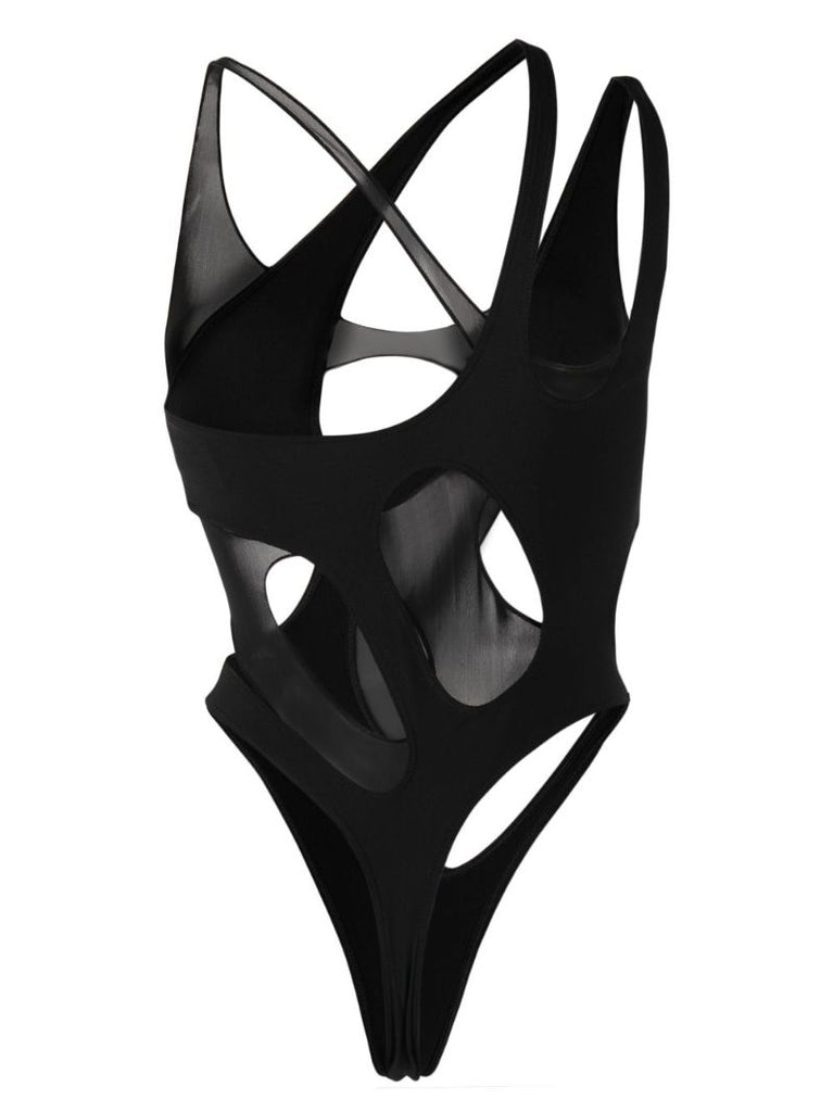 Cut-out Thong Swimsuit