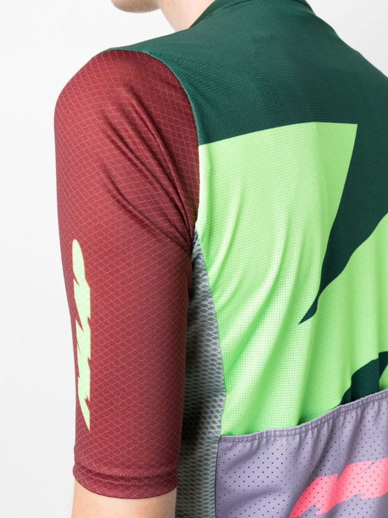 Green Eclipse Pro Air Jersey 2.0 Cycling Top