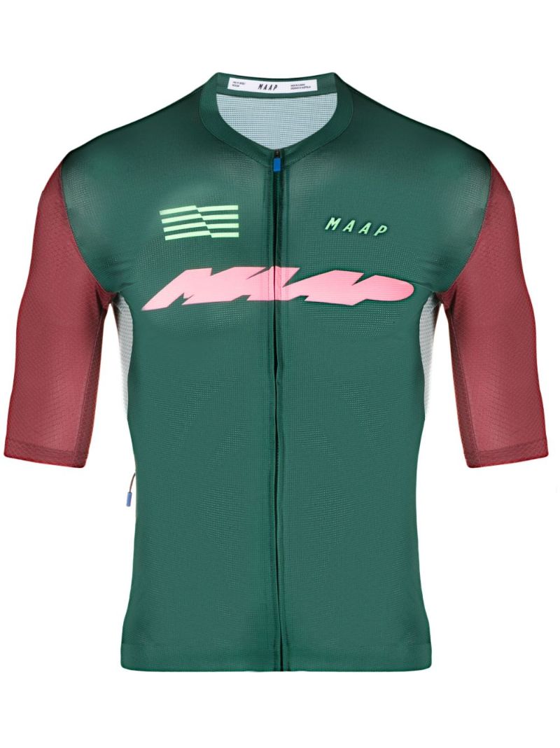 Green Eclipse Pro Air Jersey 2.0 Cycling Top