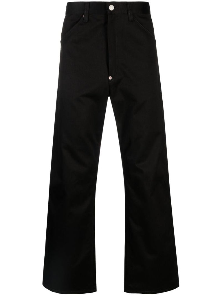 X Levis Black Straight-leg Jeans