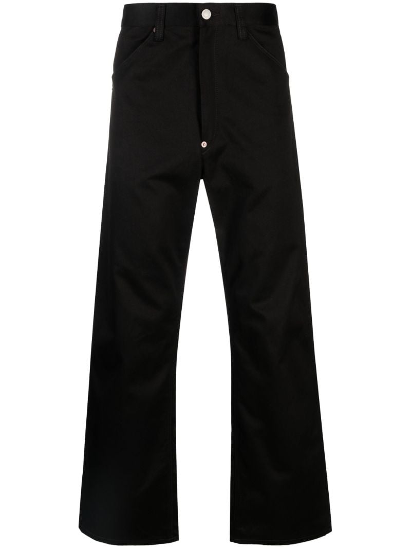 X Levis Black Straight-leg Jeans