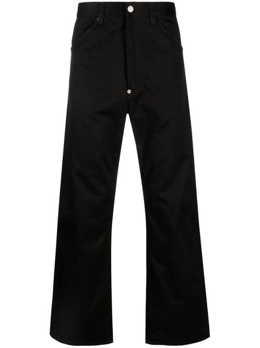 X Levis Black Straight-leg Jeans