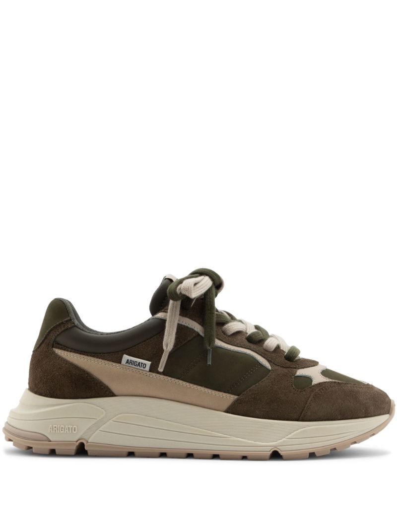 Brown Rush 50/50 Panelled Sneakers