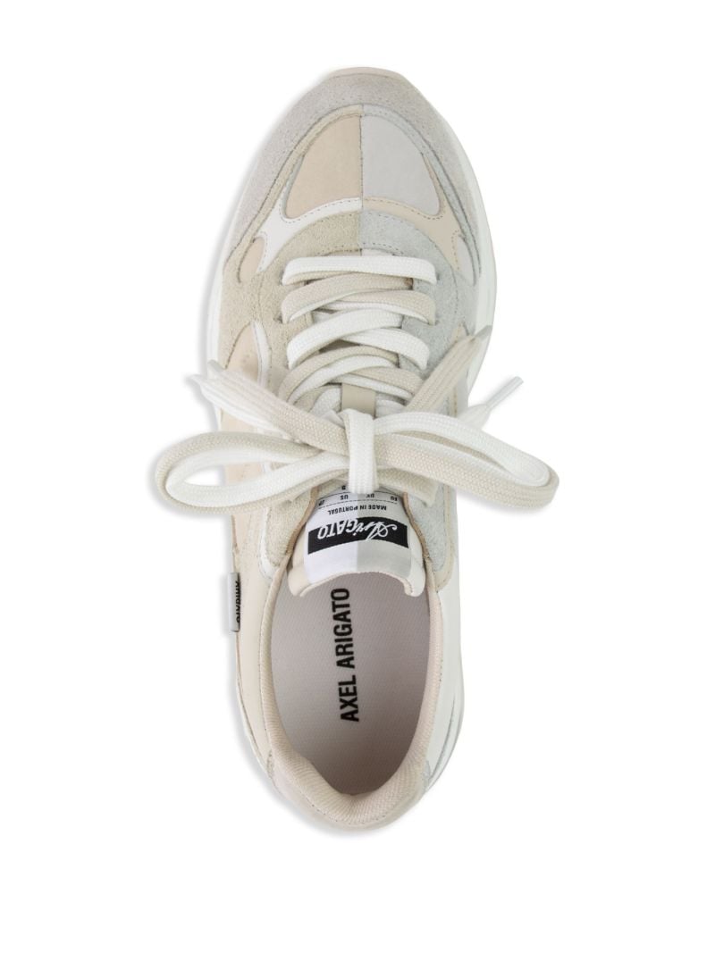 Neutral Rush 50/50 Panelled Sneakers