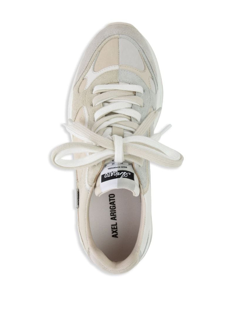 Neutral Rush 50/50 Panelled Sneakers
