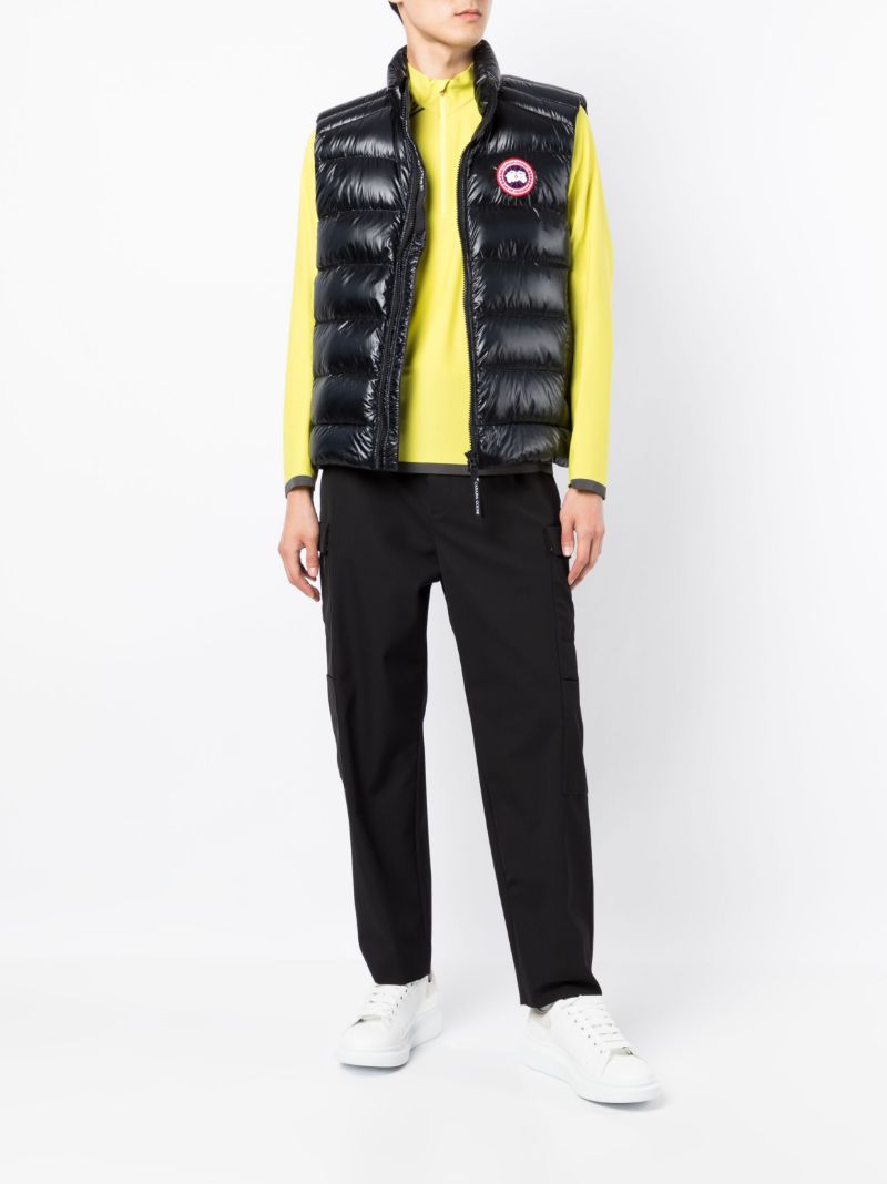 Black Crofton Quilted Gilet