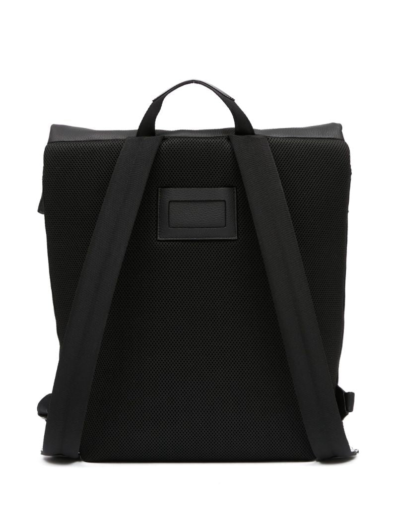 Black 5ac Leather Backpack