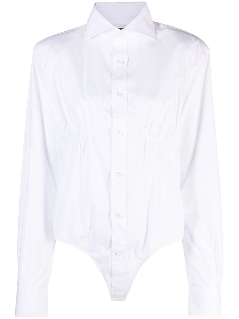 White Cotton Bodysuit