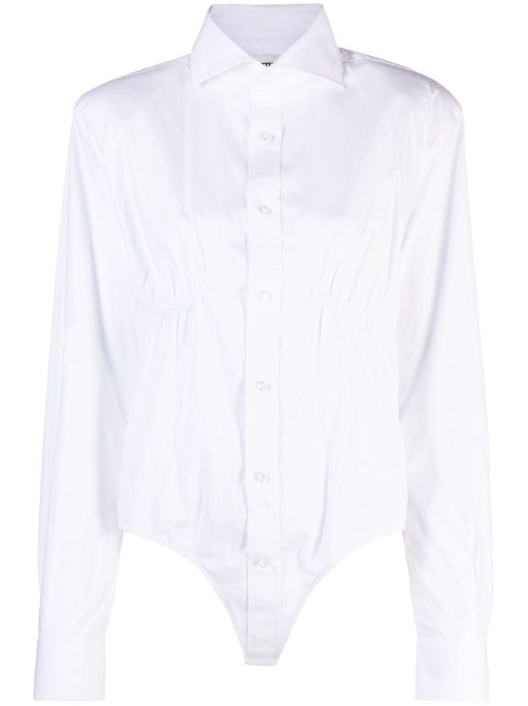 White Cotton Bodysuit