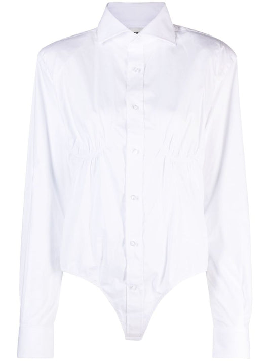 White Cotton Bodysuit