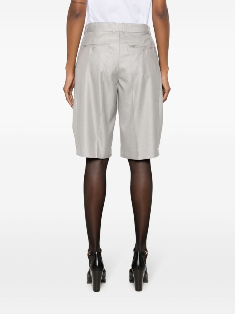Grey Bibi Layered Shorts