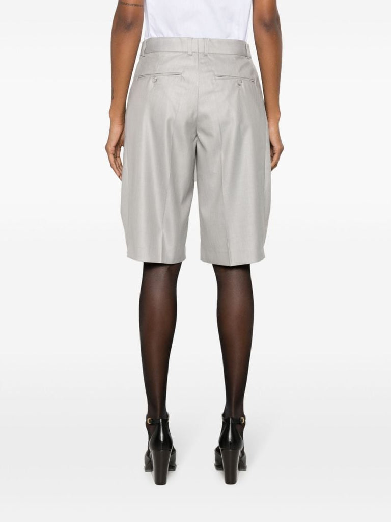 Grey Bibi Layered Shorts