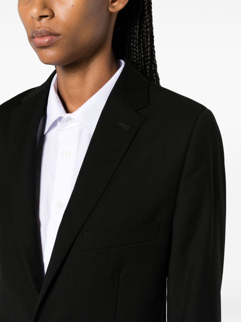 Black Single-breasted Blazer