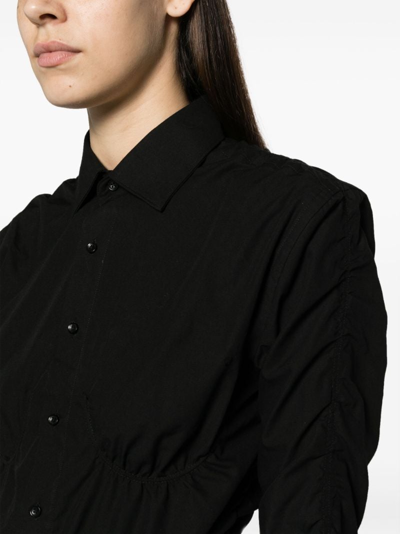 Black Cotton Bodysuit