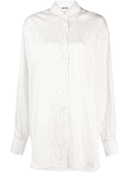 Neutral Lining Pinstripe Shirt