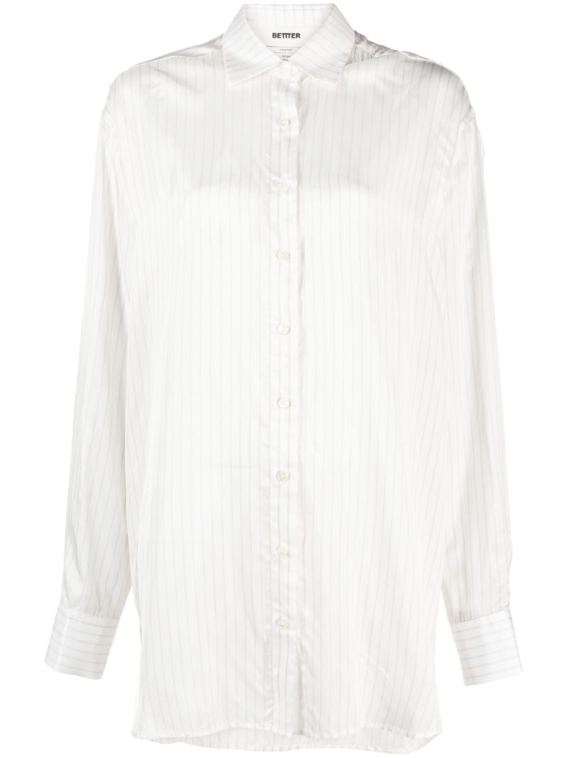 Neutral Lining Pinstripe Shirt