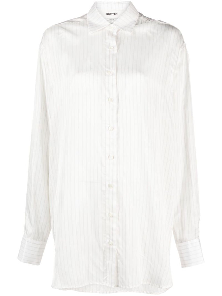 Neutral Lining Pinstripe Shirt