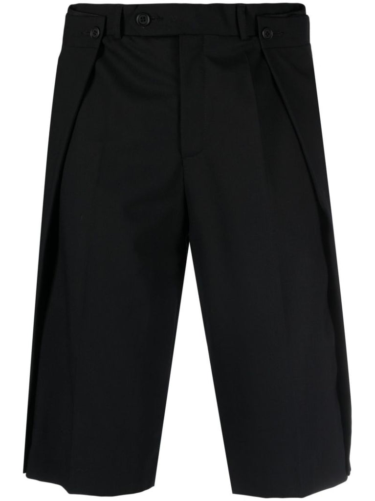 Black Bibi Layered Shorts