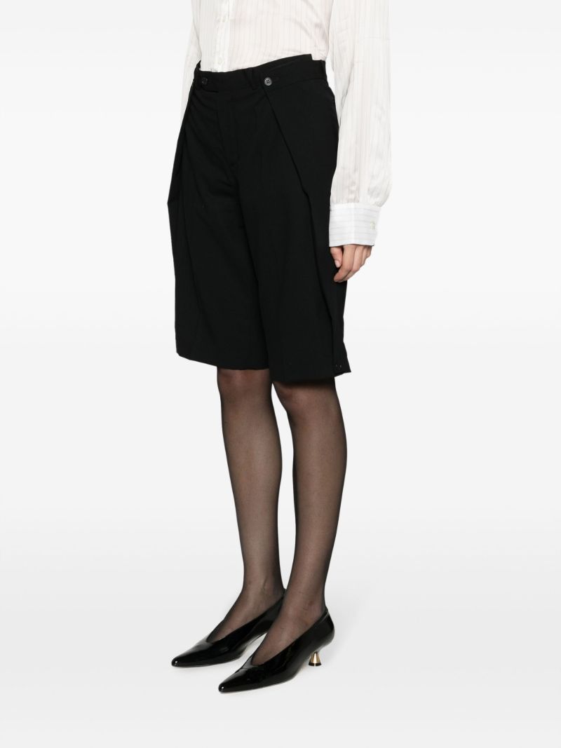 Black Bibi Layered Shorts