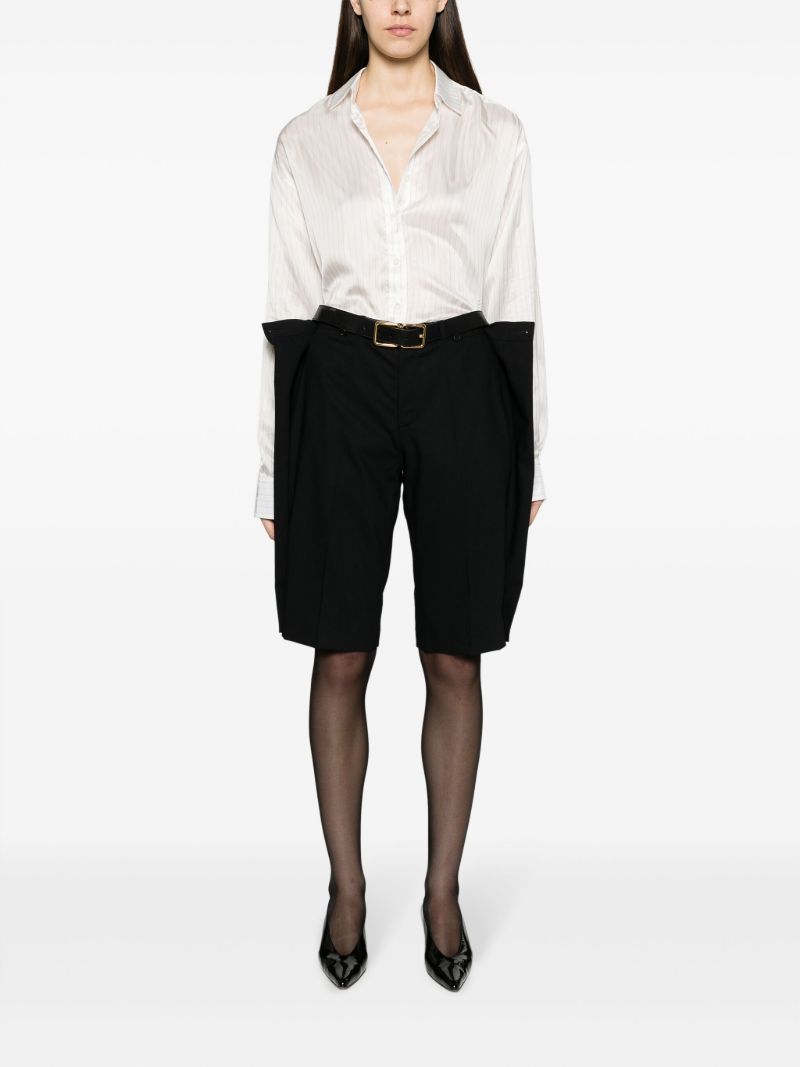 Black Bibi Layered Shorts