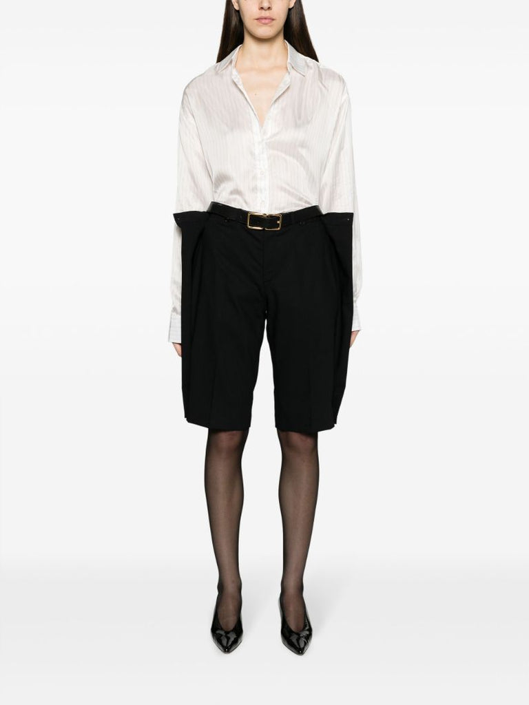 Black Bibi Layered Shorts