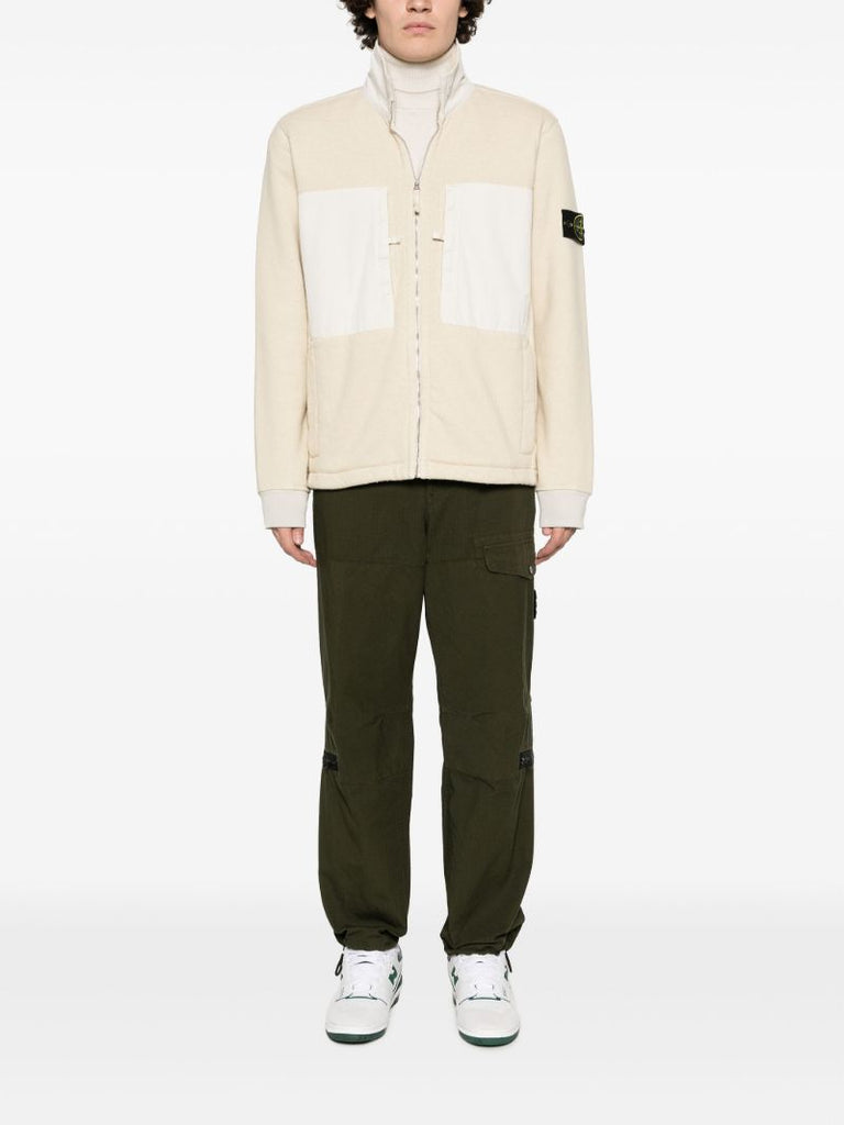 Green Ripstop Cotton Cargo Trousers
