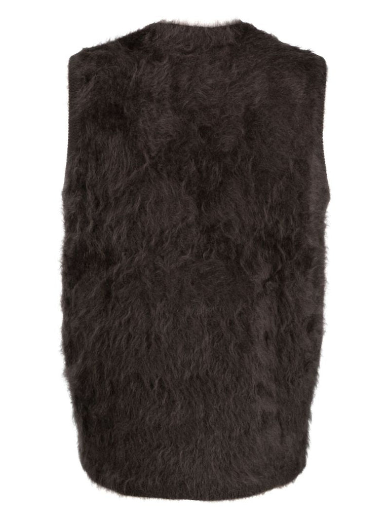Brown the Astrid Cashmere Vest