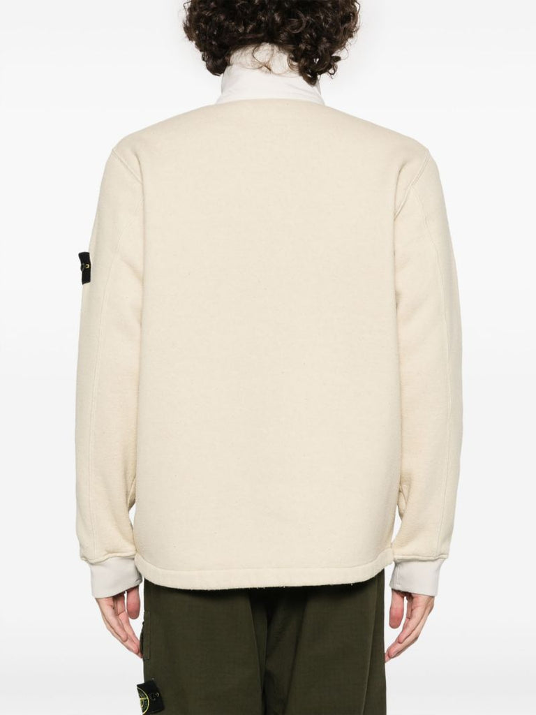 Neutral Compass-patch Zip-up Jacket