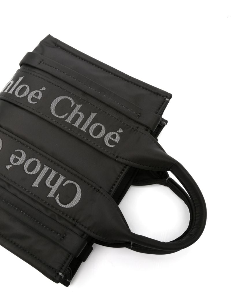 Black Woody Small Tote Bag