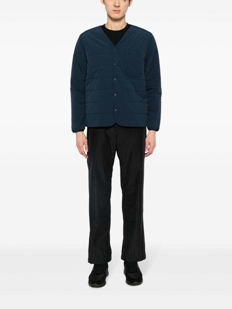 Blue V-neck Cardigan