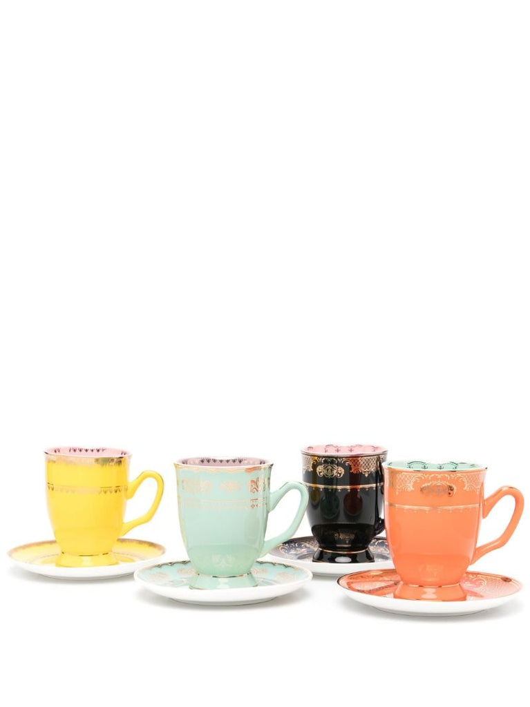 Multicolour Grandpa High Tea Set