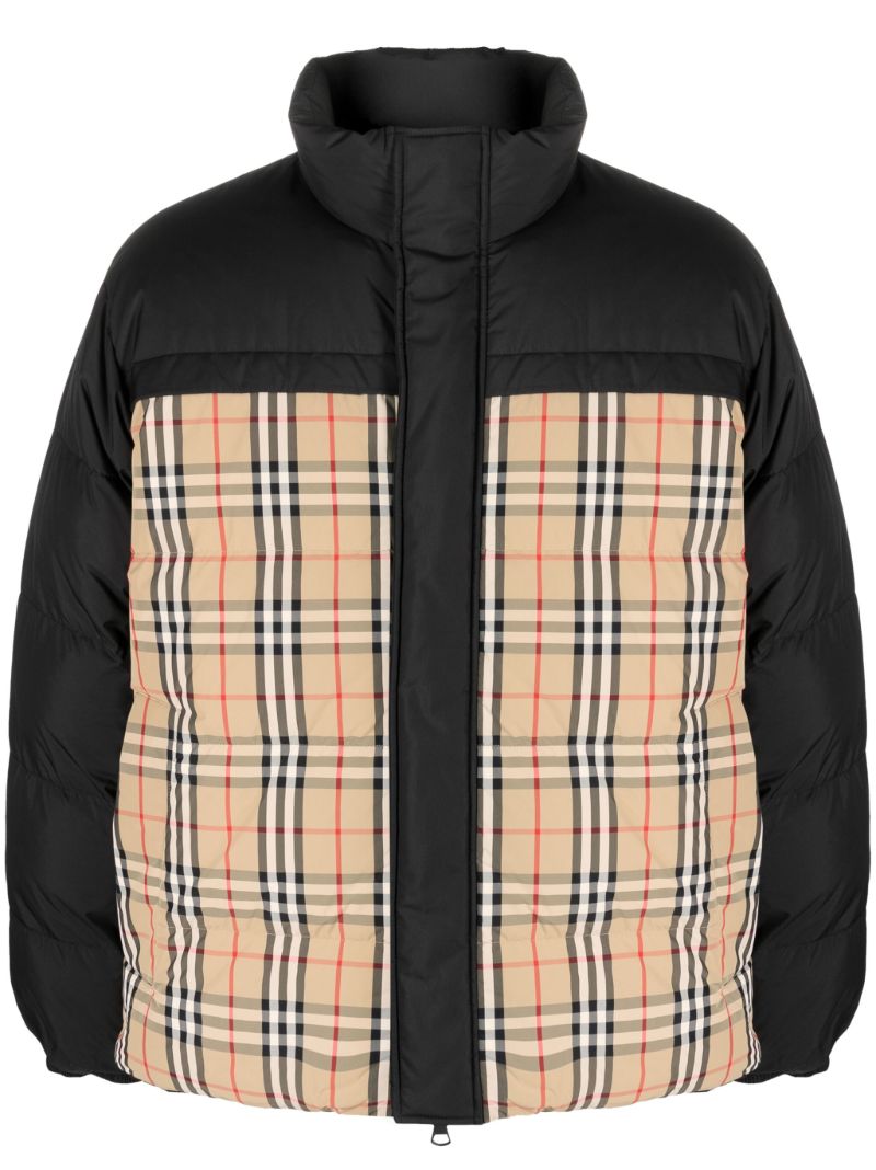 Black Reversible Padded Jacket