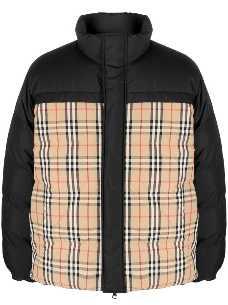 Black Reversible Padded Jacket