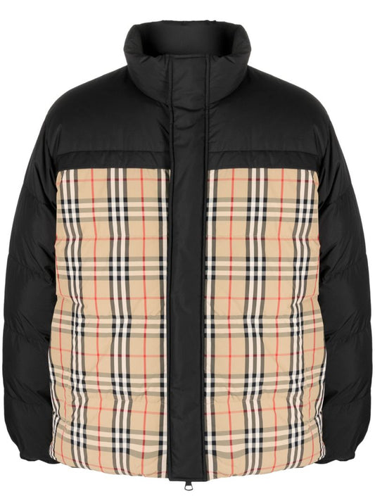 Black Reversible Padded Jacket
