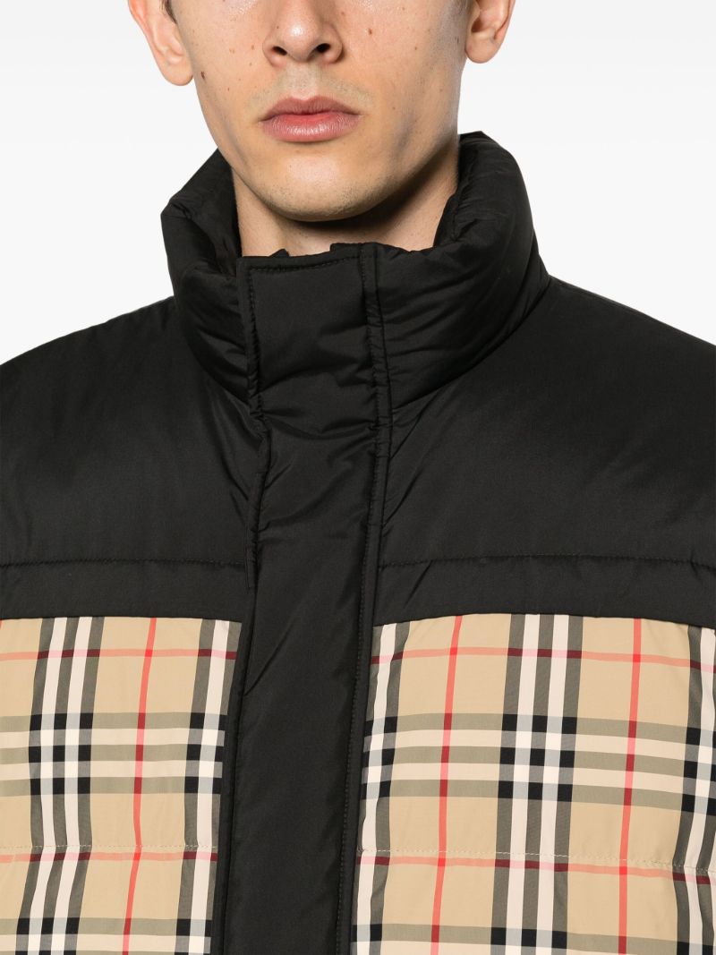 Black Reversible Padded Jacket