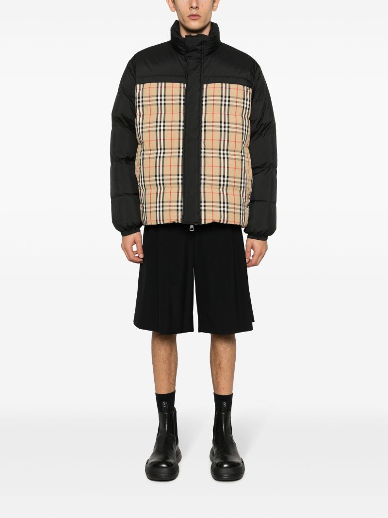 Black Reversible Padded Jacket
