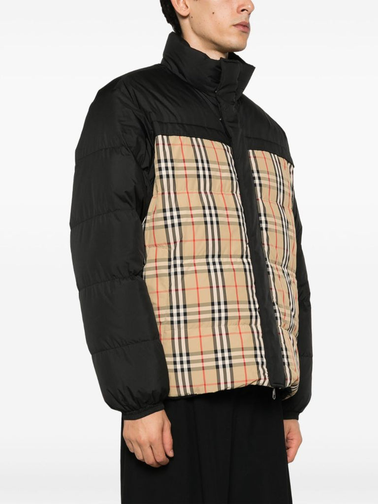 Black Reversible Padded Jacket