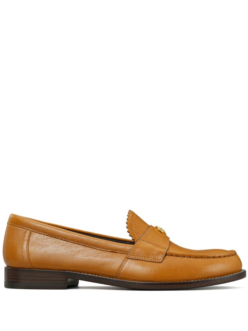 Brown Classic Leather Loafers