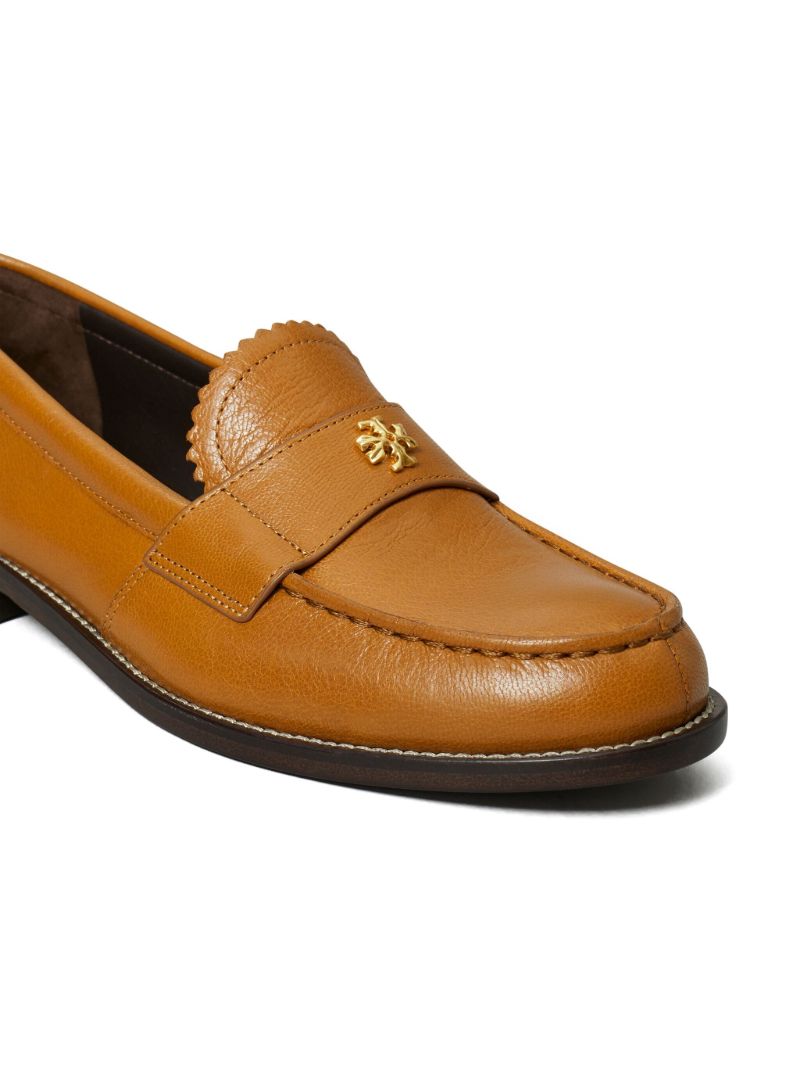 Brown Classic Leather Loafers